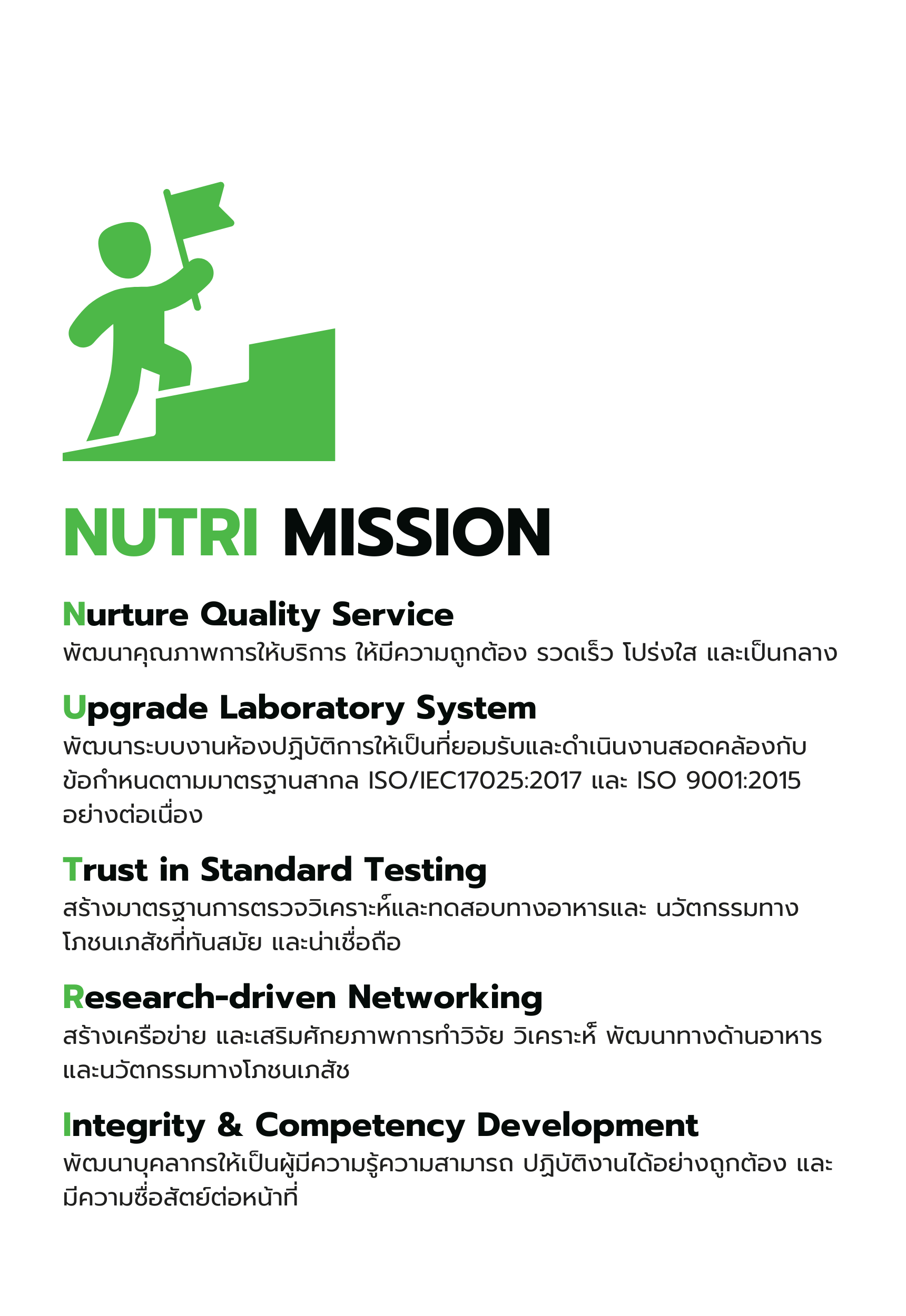 nutrition mission